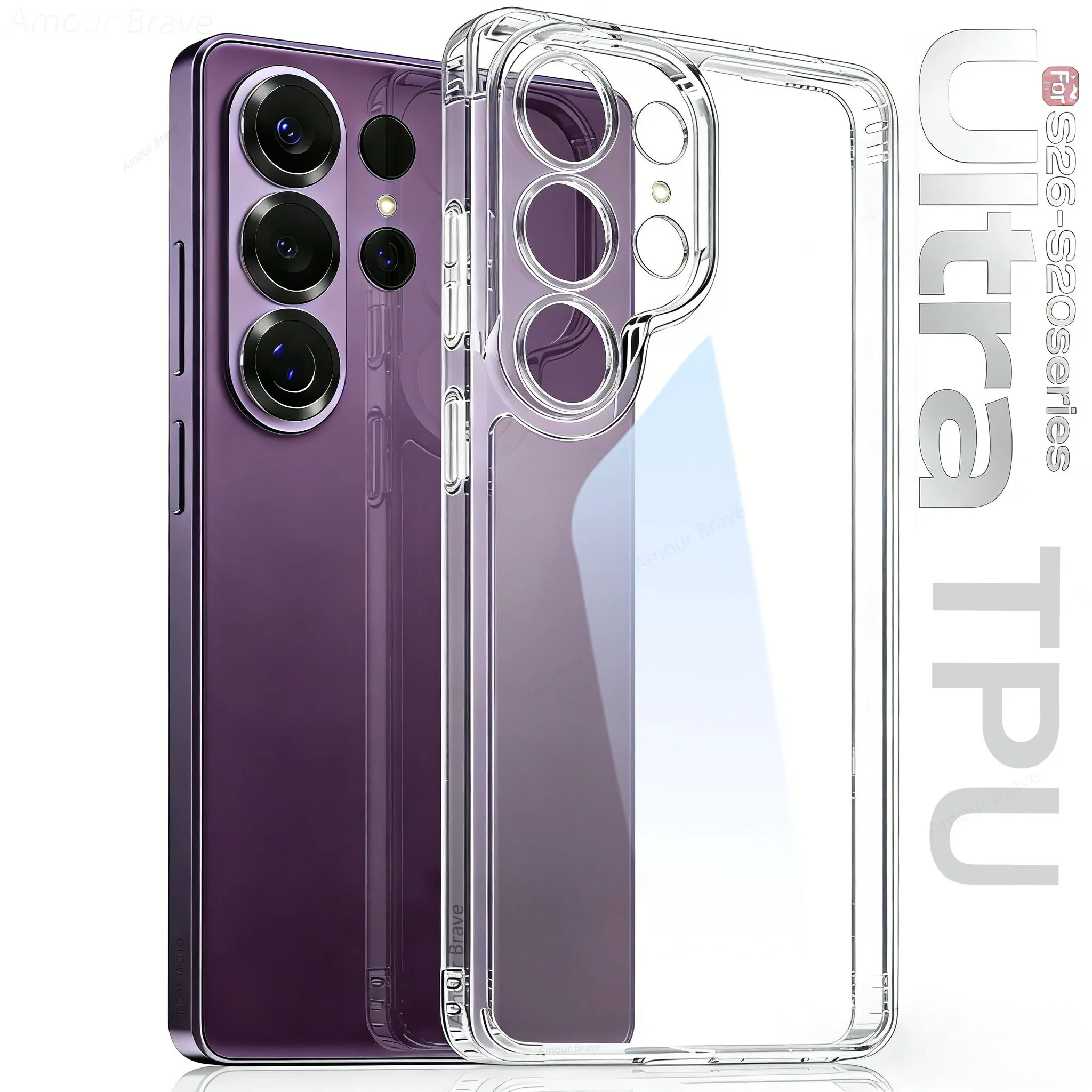 Ultra Thin Soft Transparent Shockproof Phone Case with Enhanced Protection