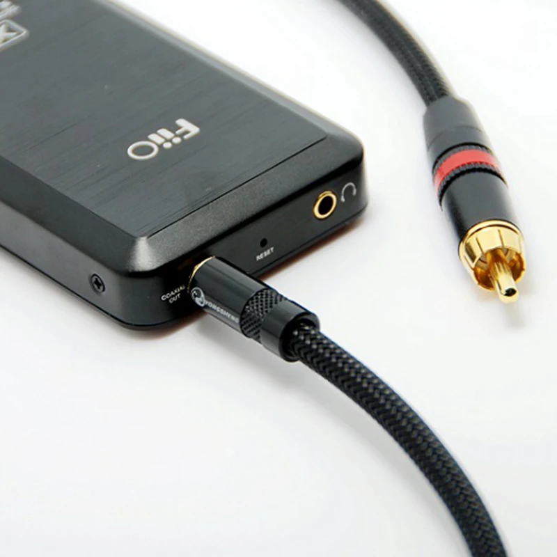Cavo Audio Digitale Coassiale Hifi Da 3.5Mm A Rca Spdif Fai-Da-Te Per Xiaomi Box Mdz-09-Aa Fiio X3, X5 Di Prima Generazione