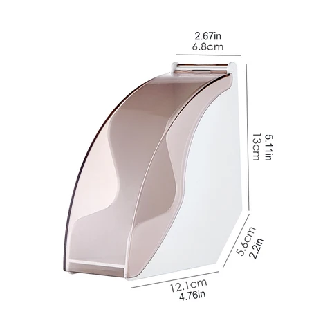 Filter Holder Kitchen Hand Drip Filtering Paper Box with Cover Paper Dispenser Rack Shelf Storage Stand Coffee Tools