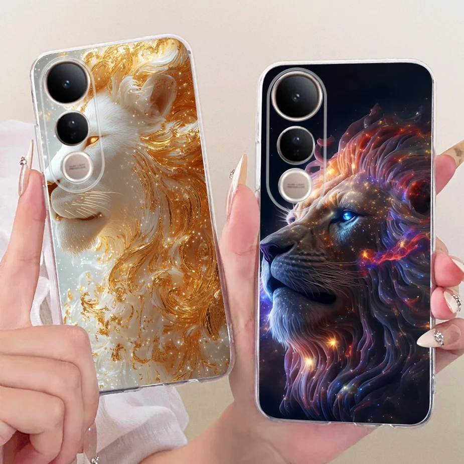 Luxury Bow Flowers Painted Soft Silicone Phone Case Cover