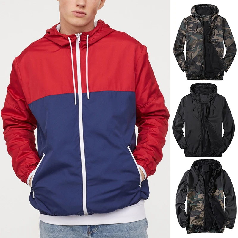 

Men Windbreaker Military Field Jackets Outerwear Mens Tactical Waterproof Pilot Coat Hoodie Men Army Clothes Sport Hooded Coats