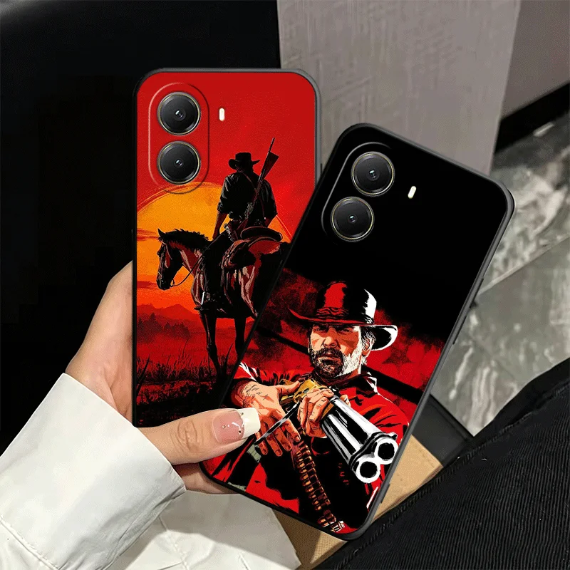 Red Dead Redemption Themed Soft Phone Case
