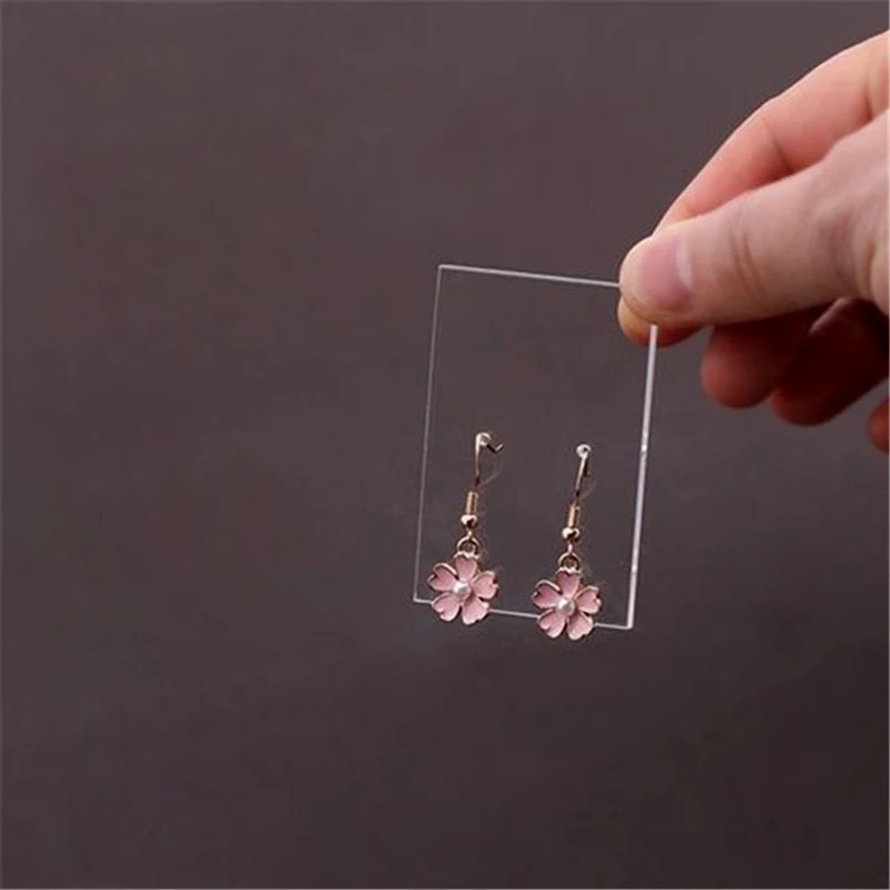 Anncus Présentoir à Bijoux En Acrylique Pour Boucles D'oreilles