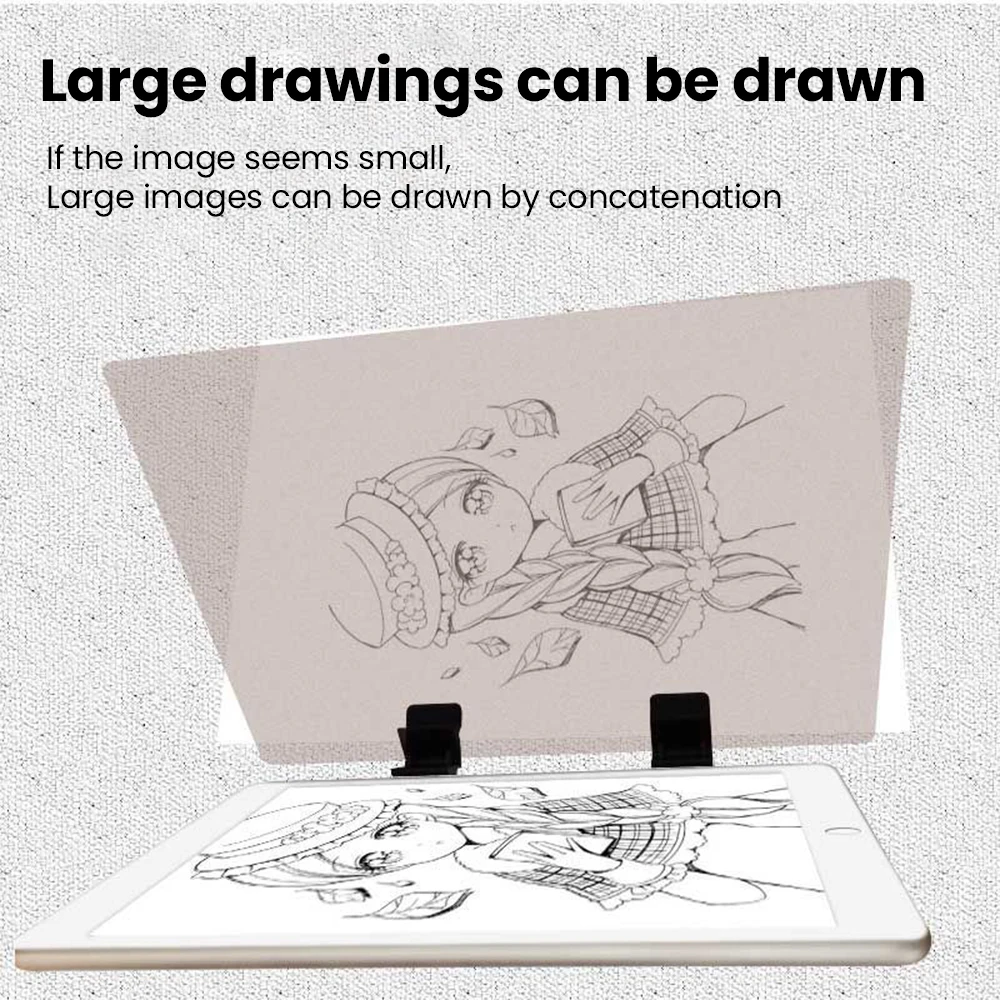 Projection Drawing Copy Board Projector Painting Tracing Board Sketch Specular Reflection Dimming Bracket Holder Montessori Toys