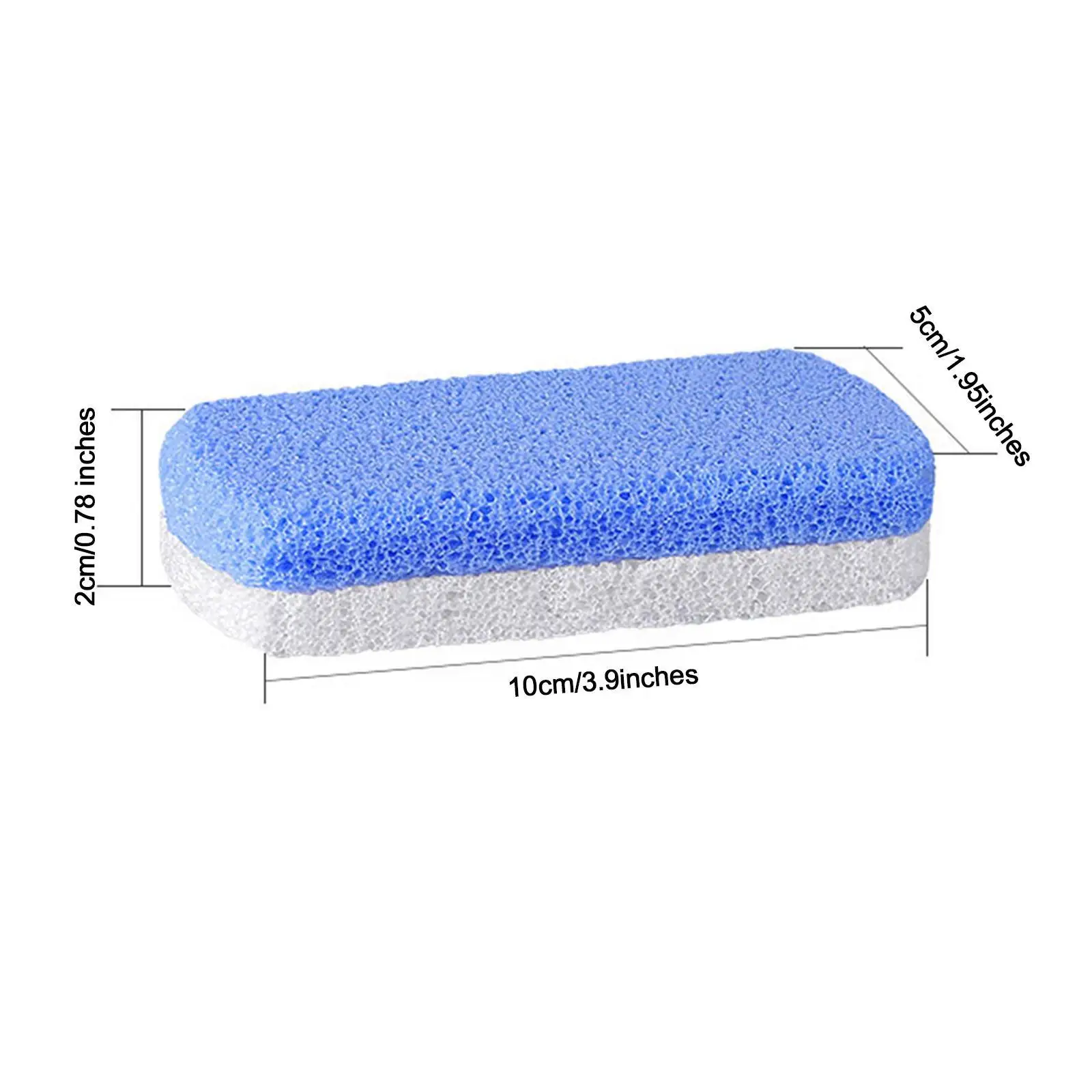 Foot Pumice Stone Double-sided Foot Sanding Block Dead Pedicure Calluses Manicure Block Grinding Feet Hands Skin Nails Remo foot file foot scrubber pedicure tool