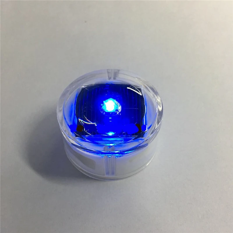 Wiring Free Energy Saving Mini Waterproof LED Solar Powered Road Stud Light Courtyard Garden Decoration