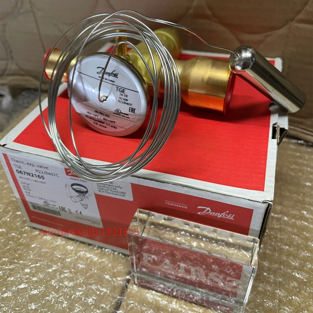 Original DAN.FOSS Heat Thermal Expansion Valve TGEX 26TR 067N2165 92KW FAIRSZ STORE