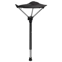 Camping Stool One Leg Folding Chair Retractable Collapsible Chair Hiking Chair for Outdoor Hiking Picnic Travel - Image 2