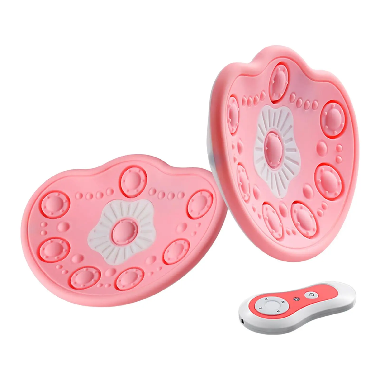 

Electric Breast Massage Device 8 Massage Heads 15 Minutes Smart Timer 3 Levels of Intensity under Bra Vibrating Breast Massager