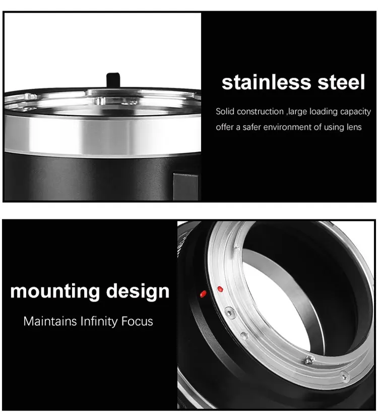 Meike PLTL/PLTRF/PLTE PL-E PL-RF PL-L Lens Adapter Ring For Arri PL-Mount Lens T