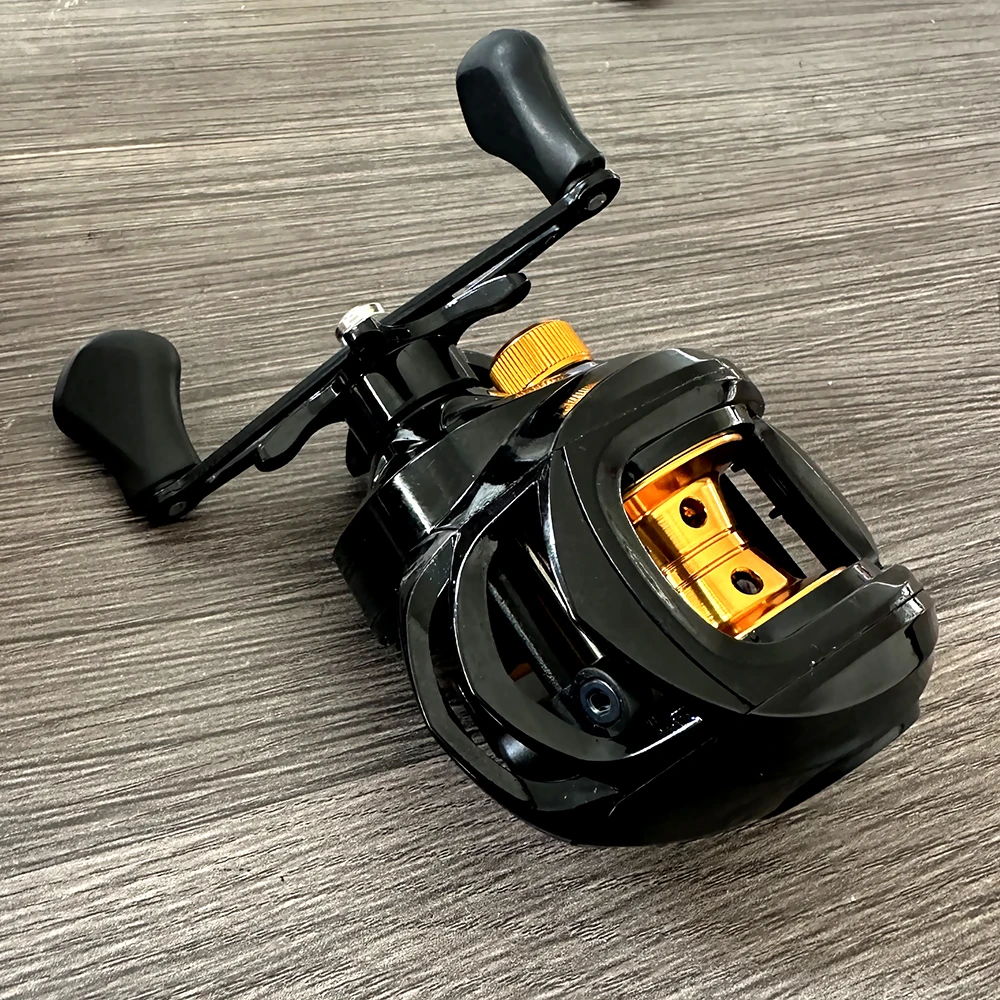 Baitcasting Reel 7.2:1 High Speed Long Shoot Prevent Line Tangling Fishing Reel Fresh Saltwater Reels Fishing Pesca Wheel