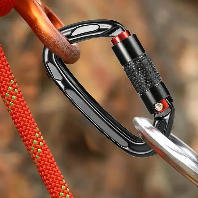 12 Moschettoni A D In Plastica - 8.3x5.5 Cm, Capacità 10kg, Per Outdoor E Campeggio - Foto 10