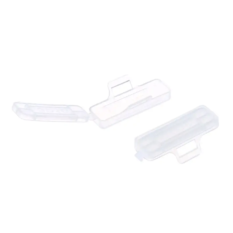 50pcs 방수 투명 케이블 사인 카드 라벨 디스플레이 식별 상자 DropShipping