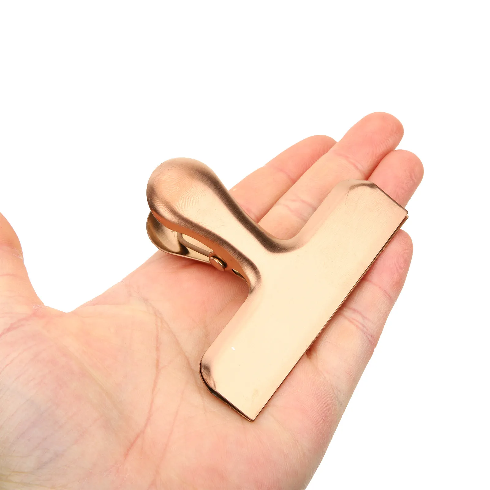 4Pcs 씰링 클립 칩 가방 클립 재사용 가능한 식품 가방 클립 다목적 스낵 파우치 씰링 클립 주방 용품 주최자