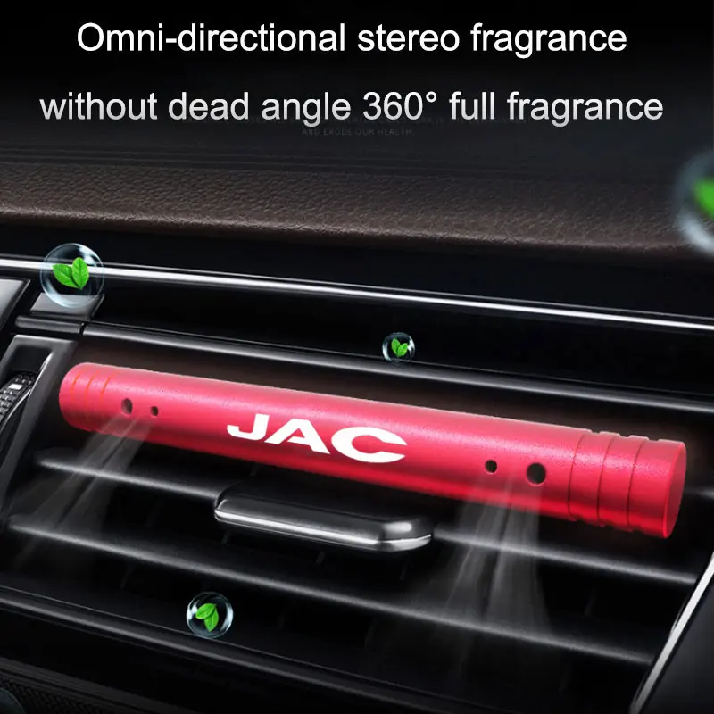 

Car Air Freshener Vent Clip Outlet Diffuser Solid Flavoring Perfume For JAC Refine J347 JS234 KR1 S23457 Vapour T8 Accessories