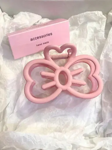 New Candy Color Cat Bow Hair Clip Plastic Claw Clip Fashion Crab Hair Clip For Girls Sweet Hair Claw Women Hair Accessories - Image 8