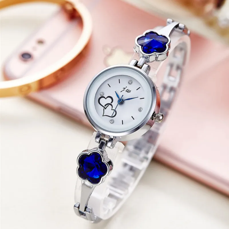 Ladies watch, fashion casual alloy strap quartz watch, exquisite high-value bracelet watch