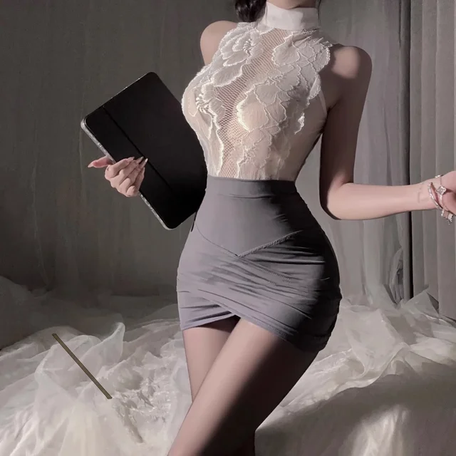 Disfraces sexys de oficina para mujer, lencería Sexy. 1