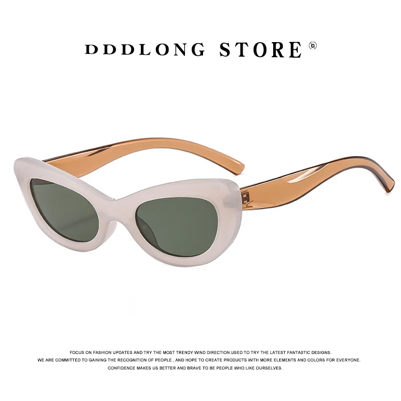 

DDDLONG Retro Fashion Cat Eye Sunglasses Women Men Sun Glasses Classic Vintage UV400 Outdoor Shades D419