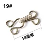 10pcs Metal Coat Buckle Stealth Hook Buttons Invisible Dark Buckle Clothing High Quality Garment Sewing Decoration Accessories 4