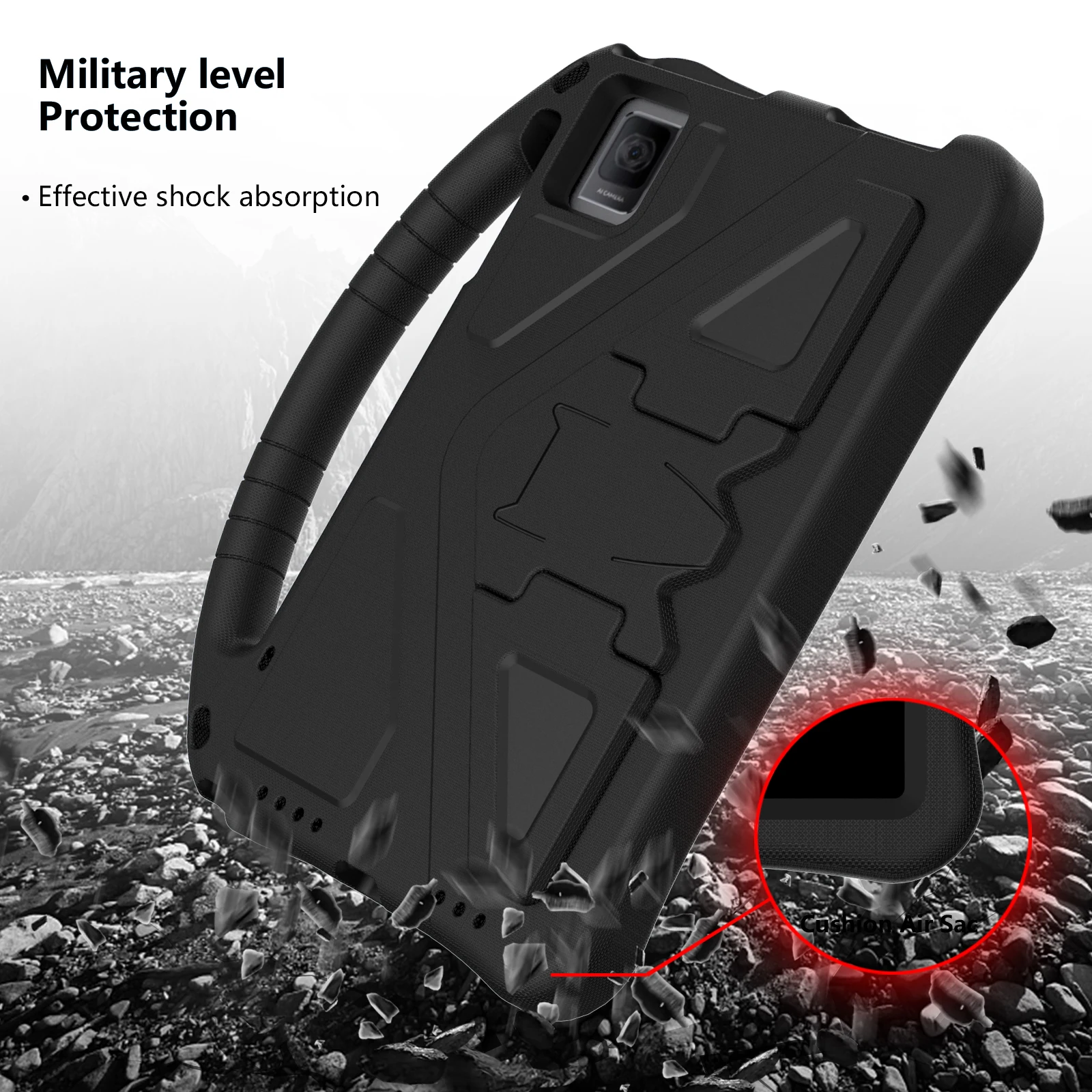 Kids Shockproof Tablet Case, 10.36-Inch Protective Cover Shell