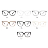 Anti Blue Rays Square Myopia Spectacles Women Men TR90 Student Oversized Prescription Glasses With Cylinder 0 -0.5 -0.75 To -6.0 3