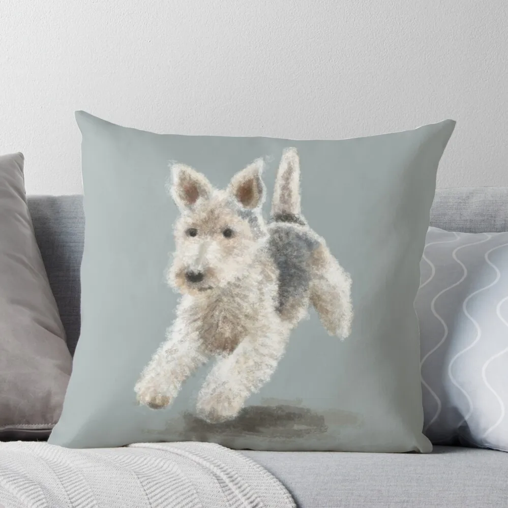 

The Fox Terrier Throw Pillow Sofa Decorative Covers Pillowcases Cushion Covers Sofa Sofa Cushion Cover Couch Pillows