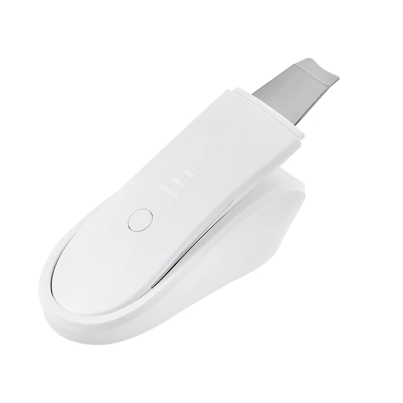 Ultrasonic Skin Scrubber Face Blackhead Exfoliator Deep Cleanser Face Lift & Firming Massage Tool Cleansing Spatula Veya