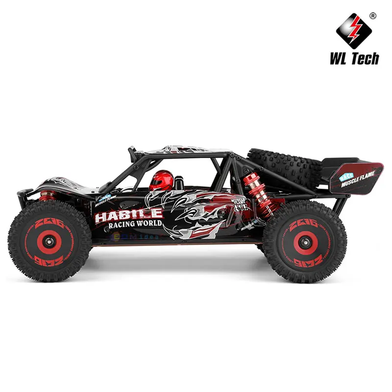 WL 124016  V8 V2 WLtoys 1/12 4WD HighSpeed Brushless Motor Off-Road Remote Control Drift Climbing RC Racing Car Adults Kids Toys 3