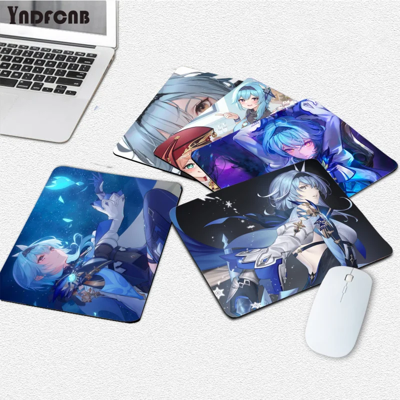 

Genshin Impact Focalors Eula Mousepad INS Tide Small Speed Version Game Computer Keyboard Office Table Mat Cheapest Cup Mats