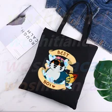 

Monster Hunter Cartoon Fashion Japanese Game Shopping Canvas Bag Female Girl Tote Eco Shopper Shoulder Bags,Drop Ship