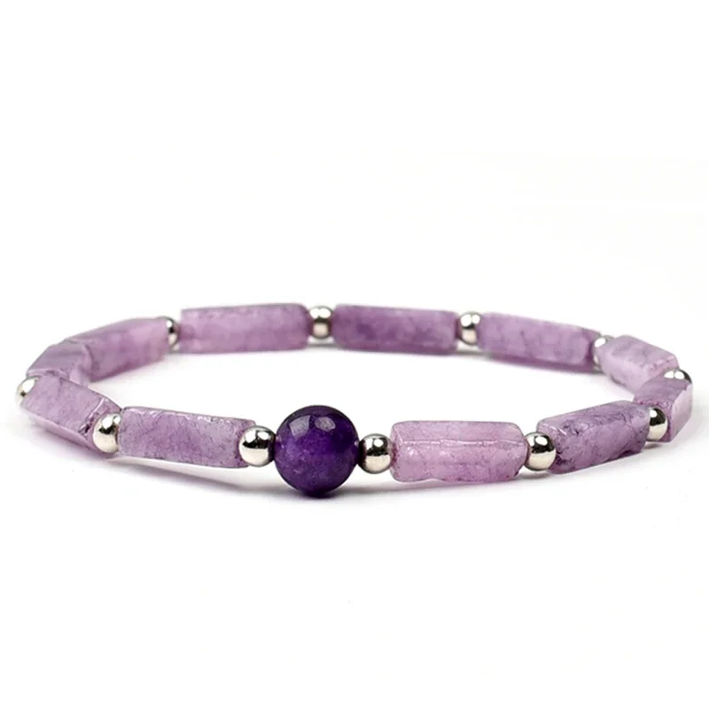 Natural Amethyst Body-purify Slimming Bracelet Image 14