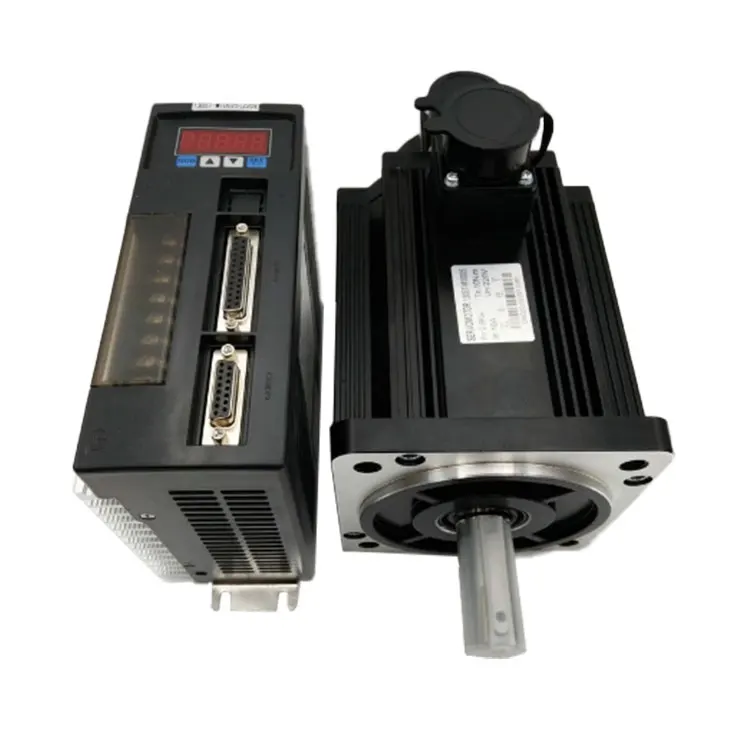 

220V 750W 80ST-M02430 ac Servo motor 2.39N.M 3000RPM servo motor Single-Phase AC drive permanent magnet Matched Drive