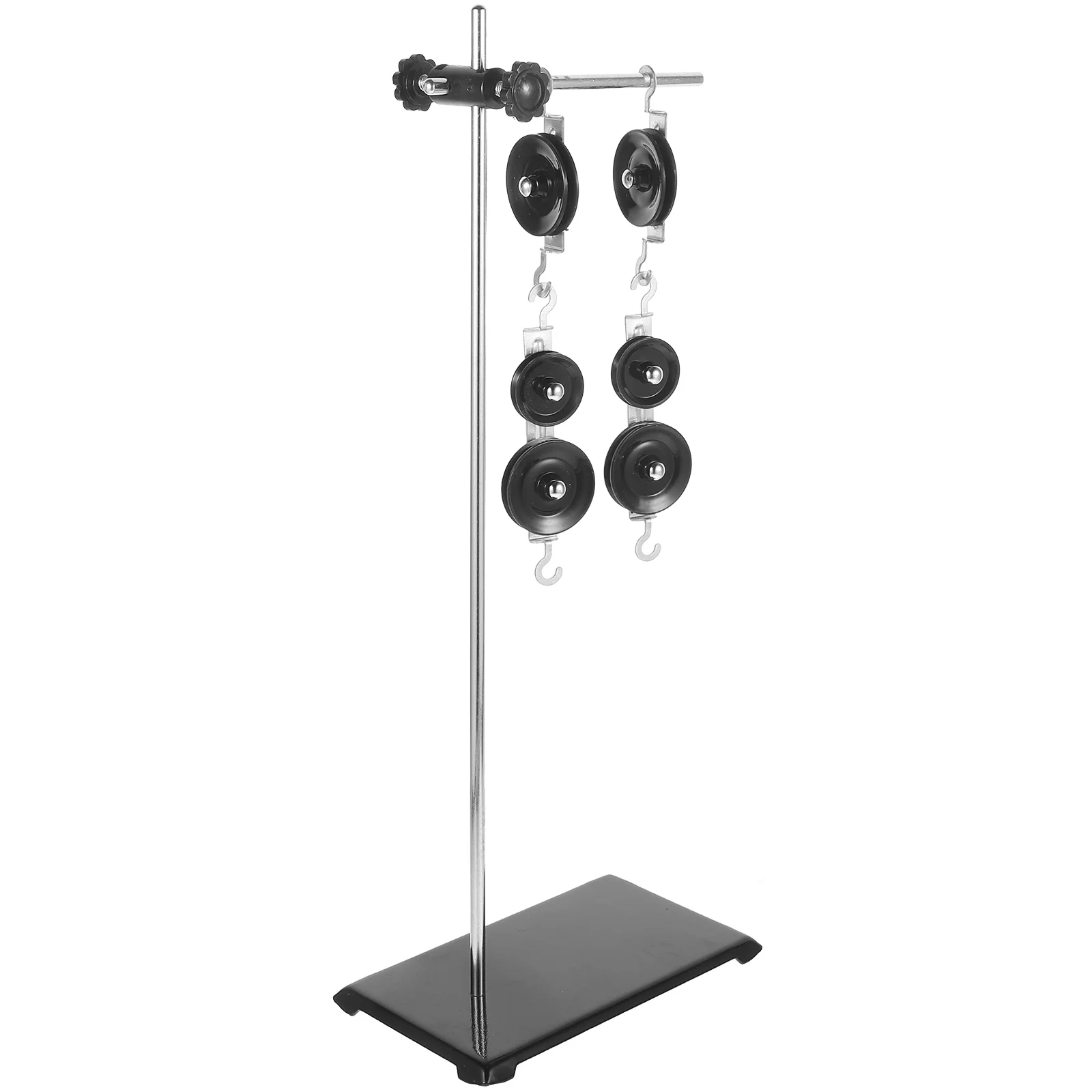 

Experimental Pulley Block Base Stand Accessories Tool Force Gauge Science Education Kits Iron Bracket Gauges