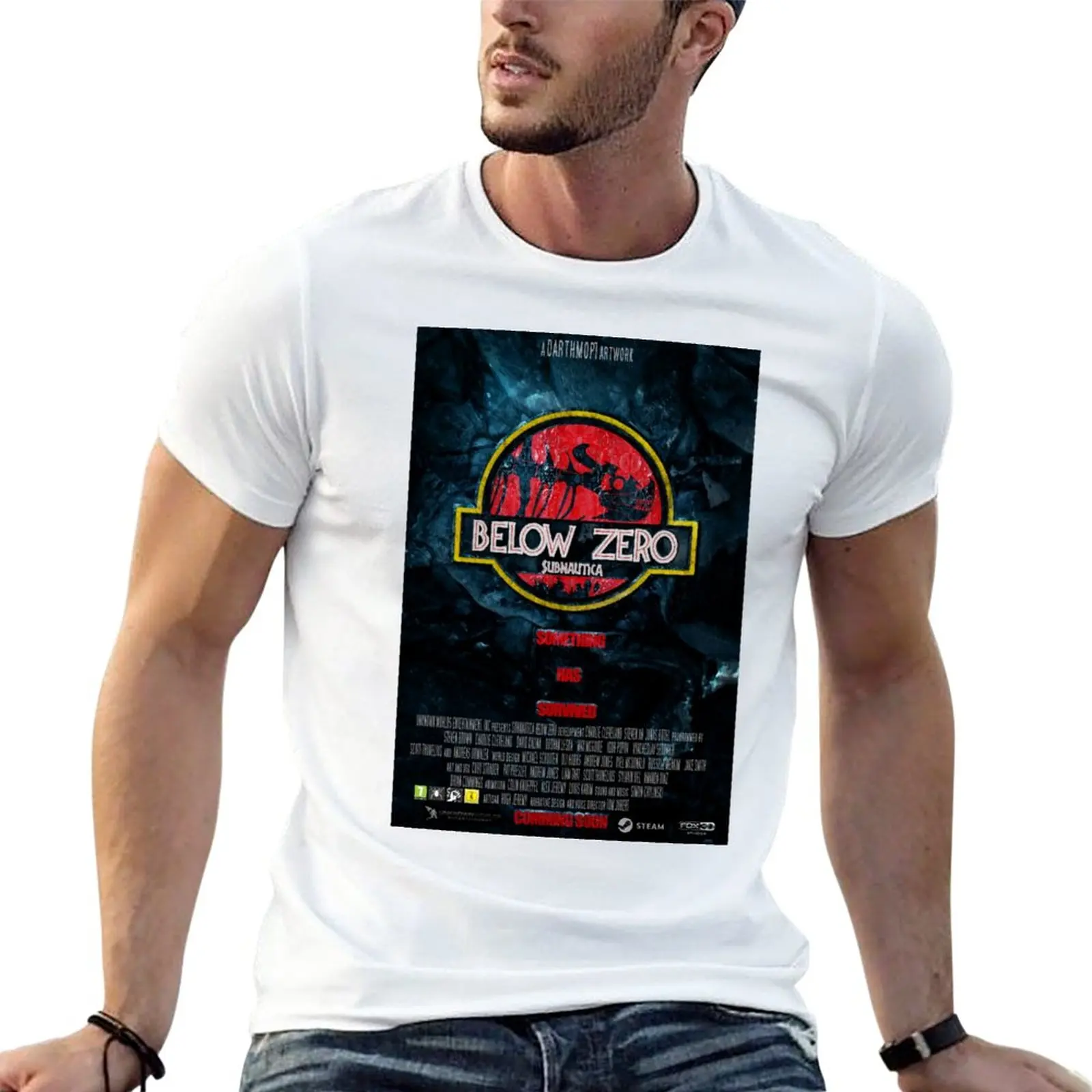 Subnautica Sotto Zero Gaming Art T-Shirt Hippie Clothes Tees T-Shirt Short Mens T Shirt