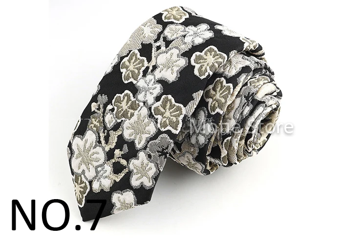 Herren-Krawatten mit Blumen, Blättern und Pflanzen, braun, rosa, weiß, Freizeit, Business, Hemd, Anzug, Alltagskleidung, Krawatte, Hochzeit, Party, Geschenke – Detail 8
