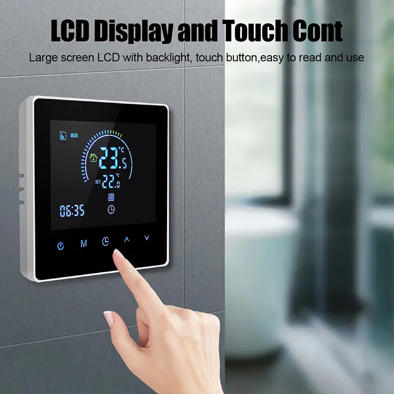 

Electronic WiFi Thermostat APP/Voice Control Home Water/Heating/Gas Boiler Temperature Remote Control System Replacement Parts
