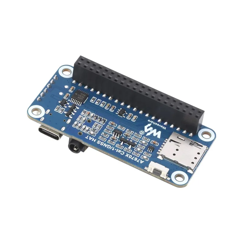  ̿ Cat-1/GSM/GPRS/GNSS HAT, A7670E  , LTE Cat-1 / 2G , GNSS Ŵ