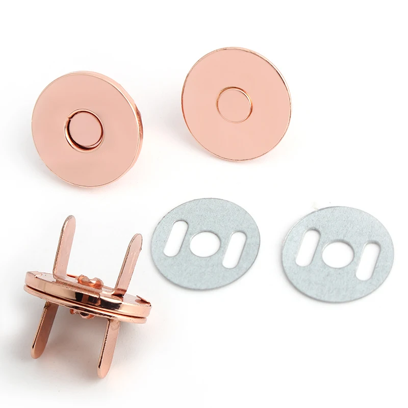 Rose Gold Metal Buckles and Sliders for Straps and Belts - Adjustable Tri Glide Accessory Set (5/10/20pcs)