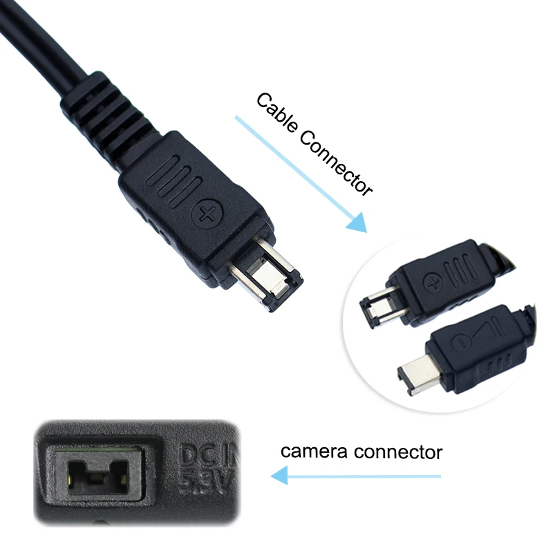 CA-110 CA-110E USB Power Cable for Canon Camera LEGRIA HF R28,R27