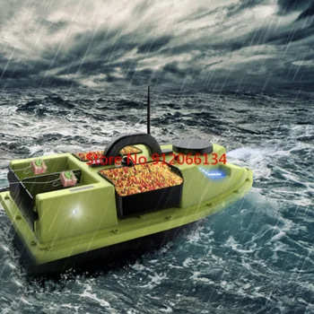 GPS Smart Cruise Sonar Fish Finder High Speed RC Fishing Boat 4Hopper 600M 3KG Waterproof Lighting Remote Control RC Bait Boat 2