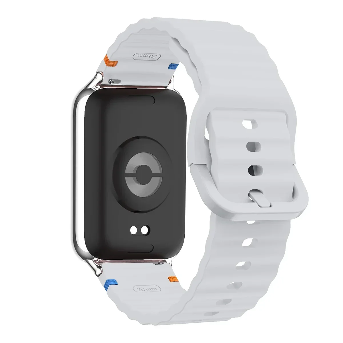 Wave Pattern Silicone Sports Strap | Replacement Wristband