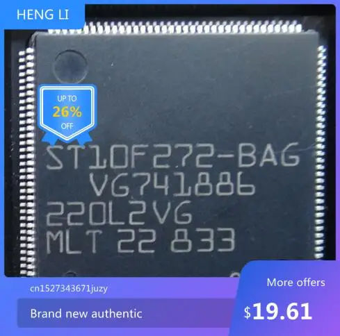 

100% NEW ST10F272BAG ST10F272-BAG