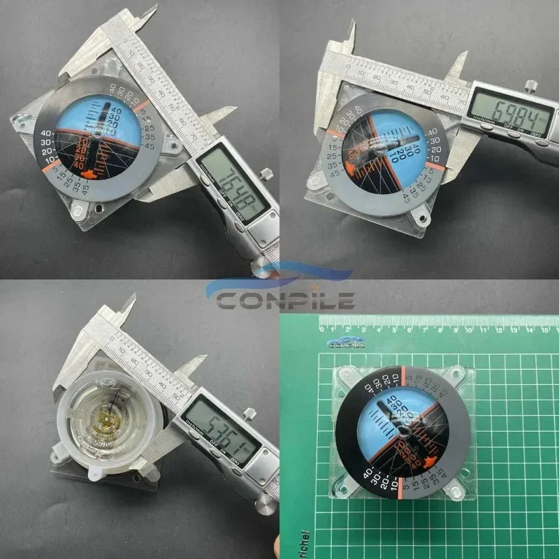 Altimeter Inclinometer Display Altimeter Inclinometer Central Display for Mitsubishi Pajero Montero MK2 V31 V32 V33 V43 Vice Control Instrument