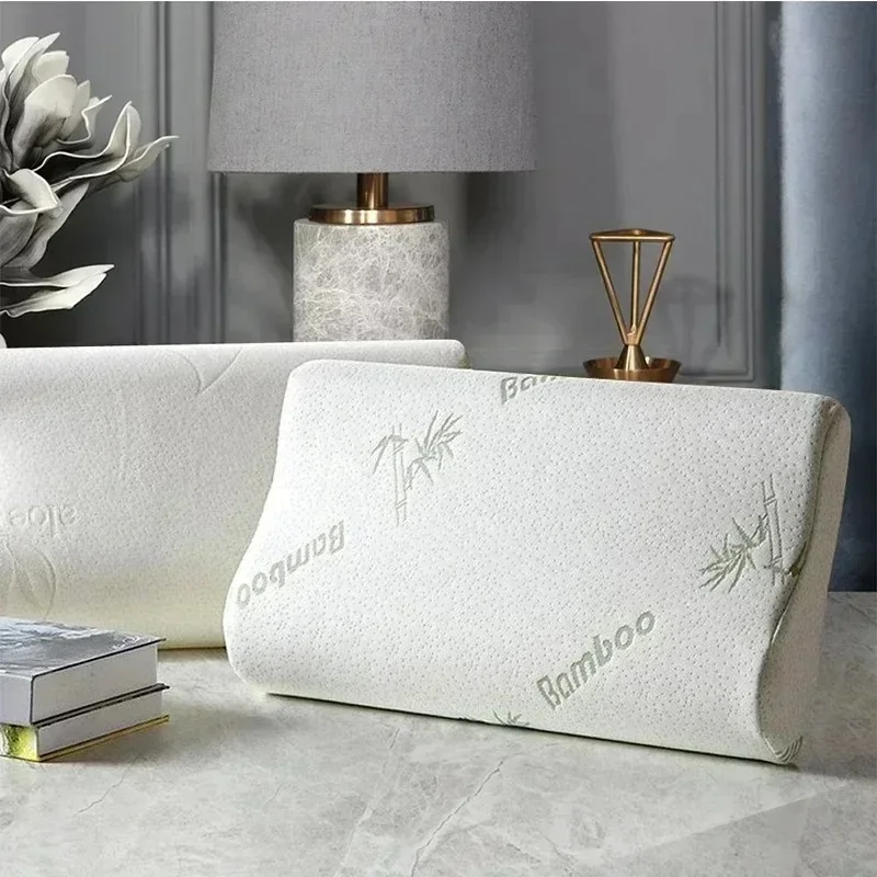 40*25 cmSpace Memory Foam Pillow Memory  Wave Adult Neck  Student Single Slow Rebound Pillow Core Factory 4