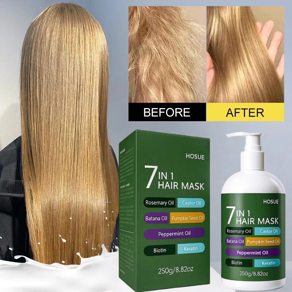 Nourish Hair Mask Deep Hydration Eliminate Frizz Improve Hair Quality Brightening Luster Reduce Dandruff Moisturizing Hair Mask