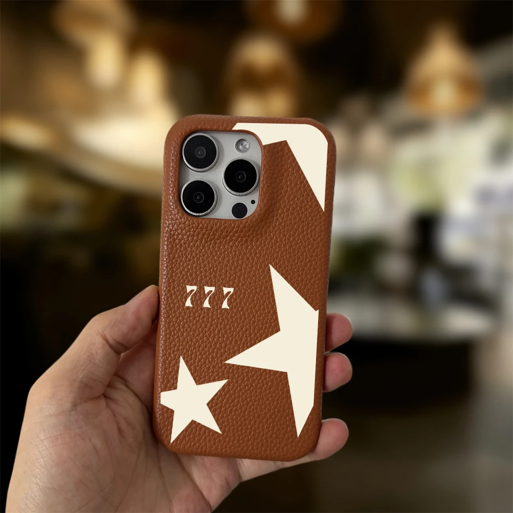 Luxury Five-Pointed Star Phone Case Cover