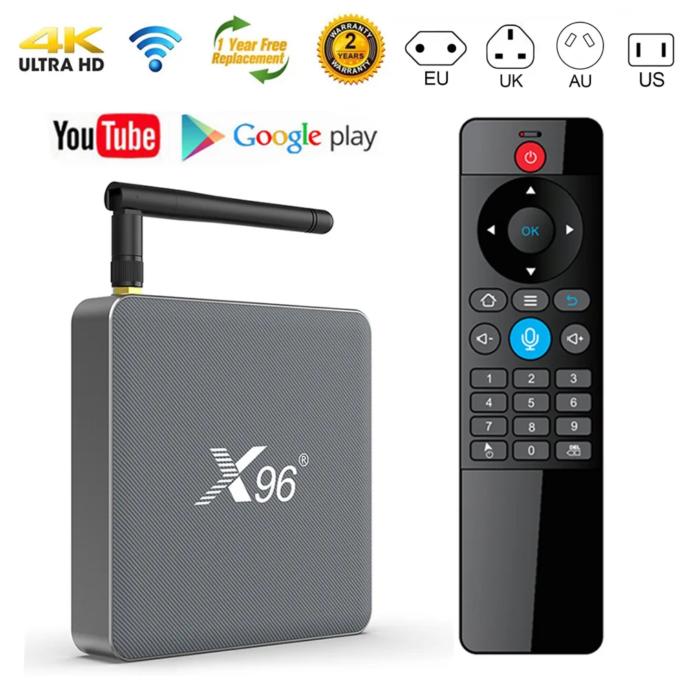 ТВ-приставка X96 X6 Android 11 8 Гб 128 ГБ/4 ГБ 64 Гб/32 Rockchip RK3566 vs x96 x4 USB3.0 2T2R MIMO Dual Wifi 1000M LAN