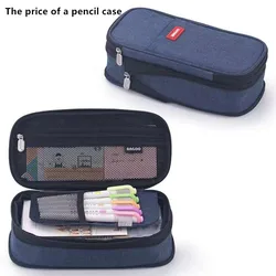 Large Capacity Pencil Case - School and Office Desk Organizer (A2)