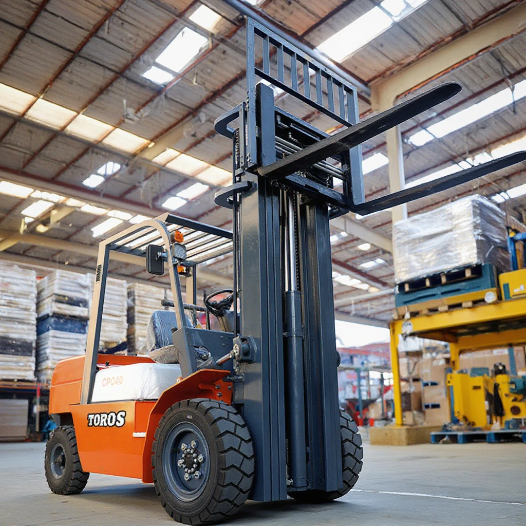 Hydraulic Forklift 2.5ton 3 Ton 5 Ton Electric/Diesel 3.5T 4WD Rough Terrain